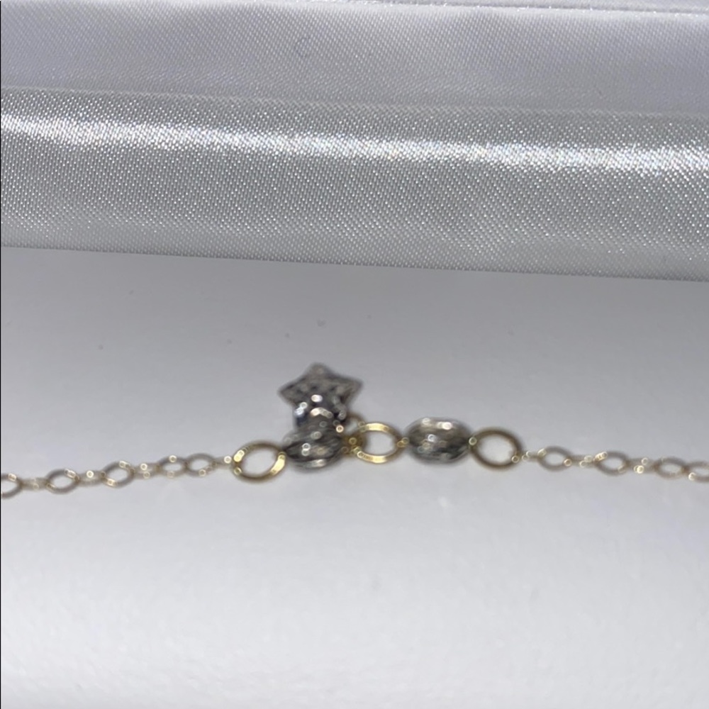 14kt  gold anklet - Picture 4 of 7